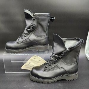 Bates Gore-Tex Combat Boots Mens Black 5.5 W Tactical Military Vibram Work Lug